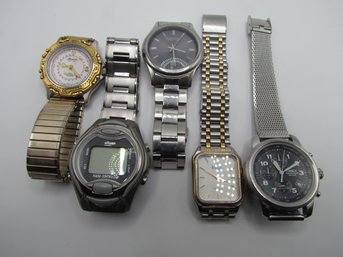 Lot Of 5 Quartz Watches