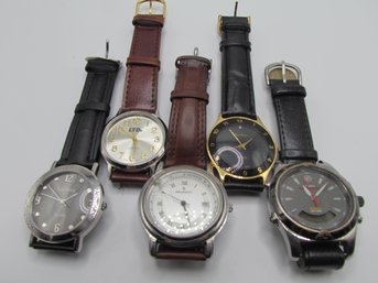 Lot Of 5 Quartz Watches