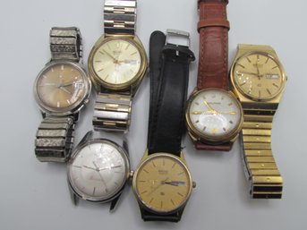 Lot Of 6 Quartz Watches