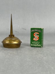 Pfaff Oil Can And Vintage Singer Needles