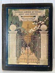 Book: A Childs Garden Of Verses - Author, Robert Louis Stevenson - Published 1909