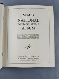 Scott Stamp Book With Stamps Canceled And New