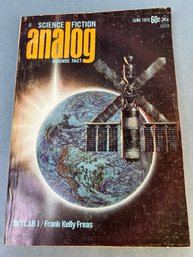 Vintage Analog Science Fiction Book Dated June 1973.