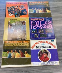 6 Records From The 60s And 70s Beach Boys  *Local Pickup Only*