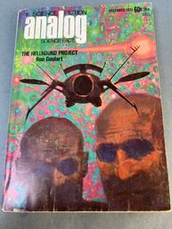 Vintage Analog Science Fiction Book Dated Dec 1973.