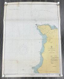 Vintage West Coast Cape Flattery Charts Map
