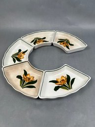 5 Pieces Of A Villeroy & Boch Snack Set. -local Pickup