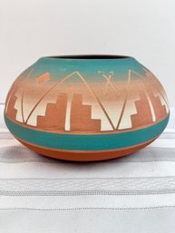 Navajo Pottery Signed High Elk. -Local Pickup