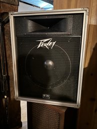 Pair Of Peavey 115 Black Widow Speakers