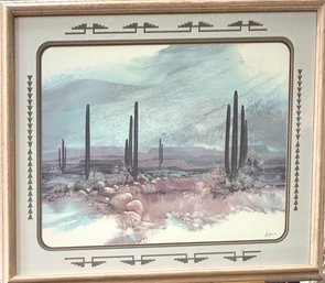 Signed Adin Shade Wilderness Framed Painting *Local Pickup Only*