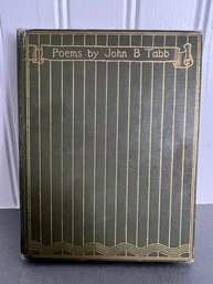 Book:  Poems By John B Tabb, Author John B Tabb - Published 1913