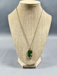 Vintage Sea Glass Necklace