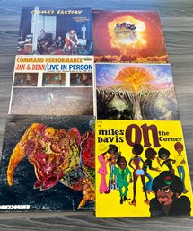 6 Records From The 60s And 70s Miles Davis And More  *Local Pickup Only*