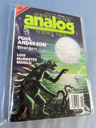 Vintage Analog Science Fiction Book Dated Jan 1988.