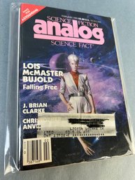 Vintage Analog Science Fiction Book Dated Feb 1988.