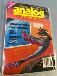 Vintage Analog Science Fiction Book Dated June 1988.