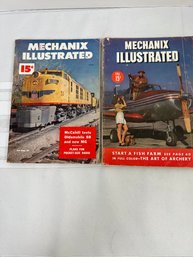 Vintage Mechanix Illustrated July 1946 And 1950.