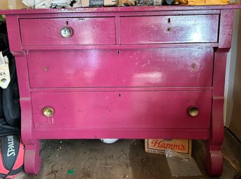 Vintage 5 Drawer Purple Project Dresser *LOCAL PICKUP ONLY - NO SHIPPING*