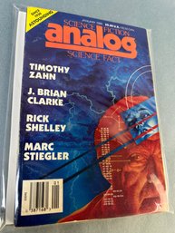 Vintage Analog Science Fiction Book DatedJan 1989.