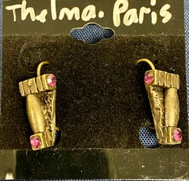 Thelma Paris Pierced Earrings