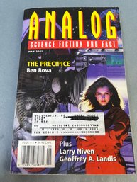 Vintage Analog Science Fiction Book Dated May 2001.