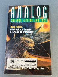 Analog Science Fiction Book Dated July August 2001.