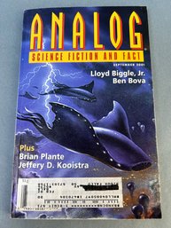 Analog Science Fiction Book Dated Sept 2001