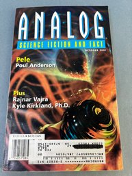 Analog Science Fiction Book Dated Oct 2001.