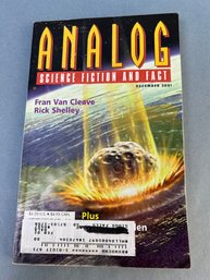 Analog Science Fiction Book Dated Dec 2001.