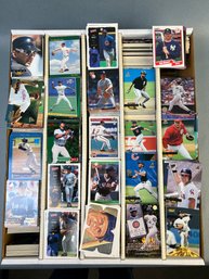 Large Box Of Mixed MLB Cards 1987 To 1999.