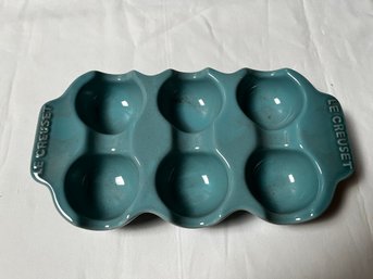 Le Creuset Stoneware Green Egg Crate