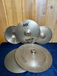 Lot Of Vintage Cymbals Sabian Zildjian And More