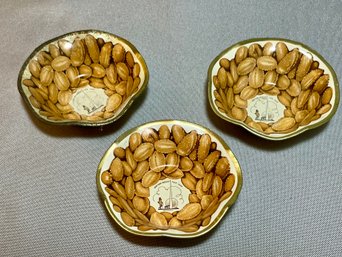 1939 New York World's Fair Mr. Peanut Tin Dishes