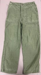 Vintage Army Green Pants