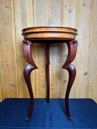 Vintage Rosewood Three Leg Table