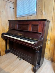 N.L. Van Gruisen And Son Upright Piano