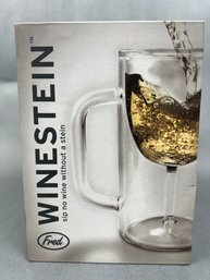 Winestein By Fred Wine Glass In A Mug.