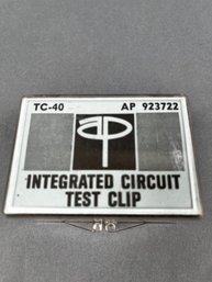TC 40 Integrated Circuit Test Clip.