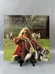 Janis Joplin Greatest Hits Vinyl Record