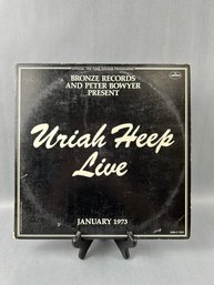 Uriah Heep Live Vinyl Record