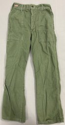 Vintage Army Green Pants