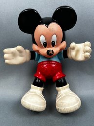 Disneys Mickey Mouse Doll With Rotating Arms Legs And Head.
