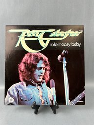 Rory Gallagher Take It Easy Baby Vinyl Record