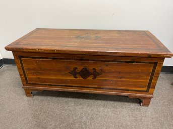 Beautiful Large Sturdy Cedar Trunk