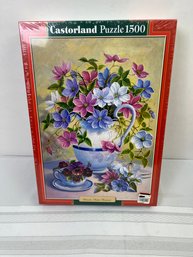 Castorland 1500 Piece Jigsaw Puzzle Clematis.