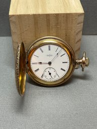 1887 Elgin National Watch Co. 10K Gold Filled Pocket Watch