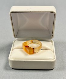 Vintage Modernist Stone Ring