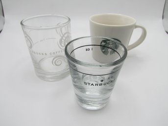 Starbucks Shot Glasses Demitasse (3)