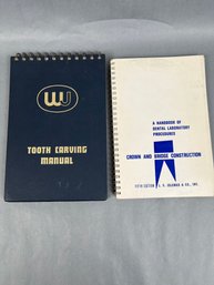 2 Vintage Dental Textbooks.