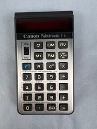 Canon Palmtronic F5 Calculator.